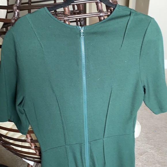 Pink Tartan Green Short Sleeved Dress - Picture 7 of 7